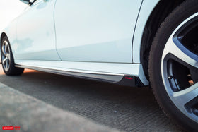 CMST Carbon Fiber Side Skirts for Mercedes Benz E-Class 4 Door W213 2017-ON - 0