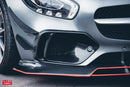 Carbon Fiber Front Bumper Canards for Mercedes Benz C190 AMG GT GTS 2016-17-4