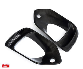 CMST Tuning Carbon Fiber Front Intake Vent Trim Cover for Mercedes Benz C190 AMG GT GTS 2015-2017 - 0