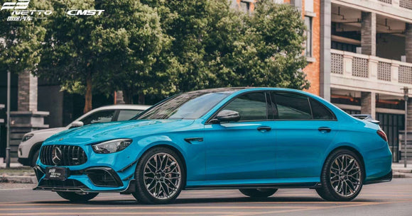 CMST Tuning Carbon Fiber Front Intake Vent Cover for Mercedes Benz W213 4 Door E63 2021-ON (Facelift)