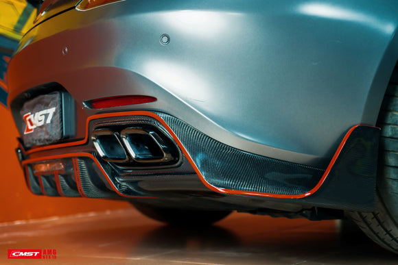 CMST Tuning Carbon Fiber Rear Diffuser for Mercedes Benz C190 AMG GT GTS 2015-ON