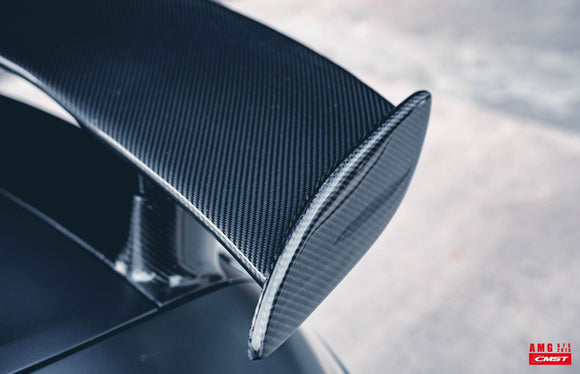 CMST Tuning Carbon Fiber Rear Spoiler Wing Ver.1 for Mercedes Benz C190 AMG GT GTS GTC 2015-2021