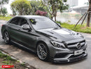 CMST Tuning Carbon Tempered Glass Transparent Hood For Mercedes Benz 2015-2020 AMG C63 Sedan Coupe 2 Door 4 Door-12