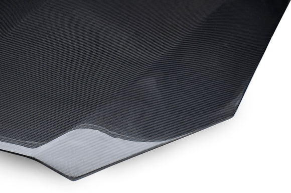 CMST Tuning Carbon Tempered Glass Transparent Hood For Mercedes Benz 2015-2020 AMG C63 Sedan Coupe 2 Door 4 Door