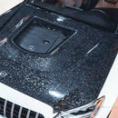 CMST Tuning Carbon Tempered Glass Transparent Hood For Mercedes Benz 2015-2020 W205 Sedan C300 C43 C Coupe 2 Door 4 Door Ver.2-15