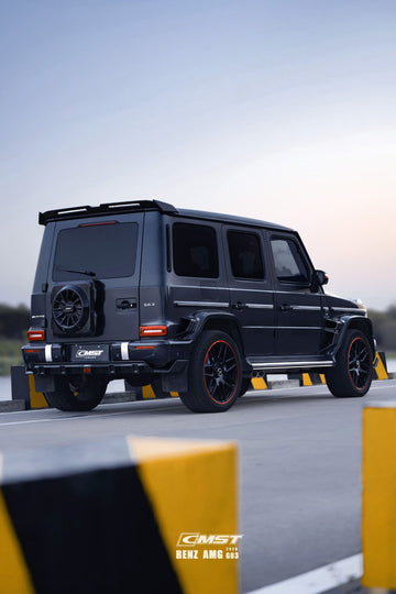 CMST Tuning Pre-preg Carbon Fiber Spare Tire Delete for Mercedes Benz G63 / G550 / G500 W464 - 0