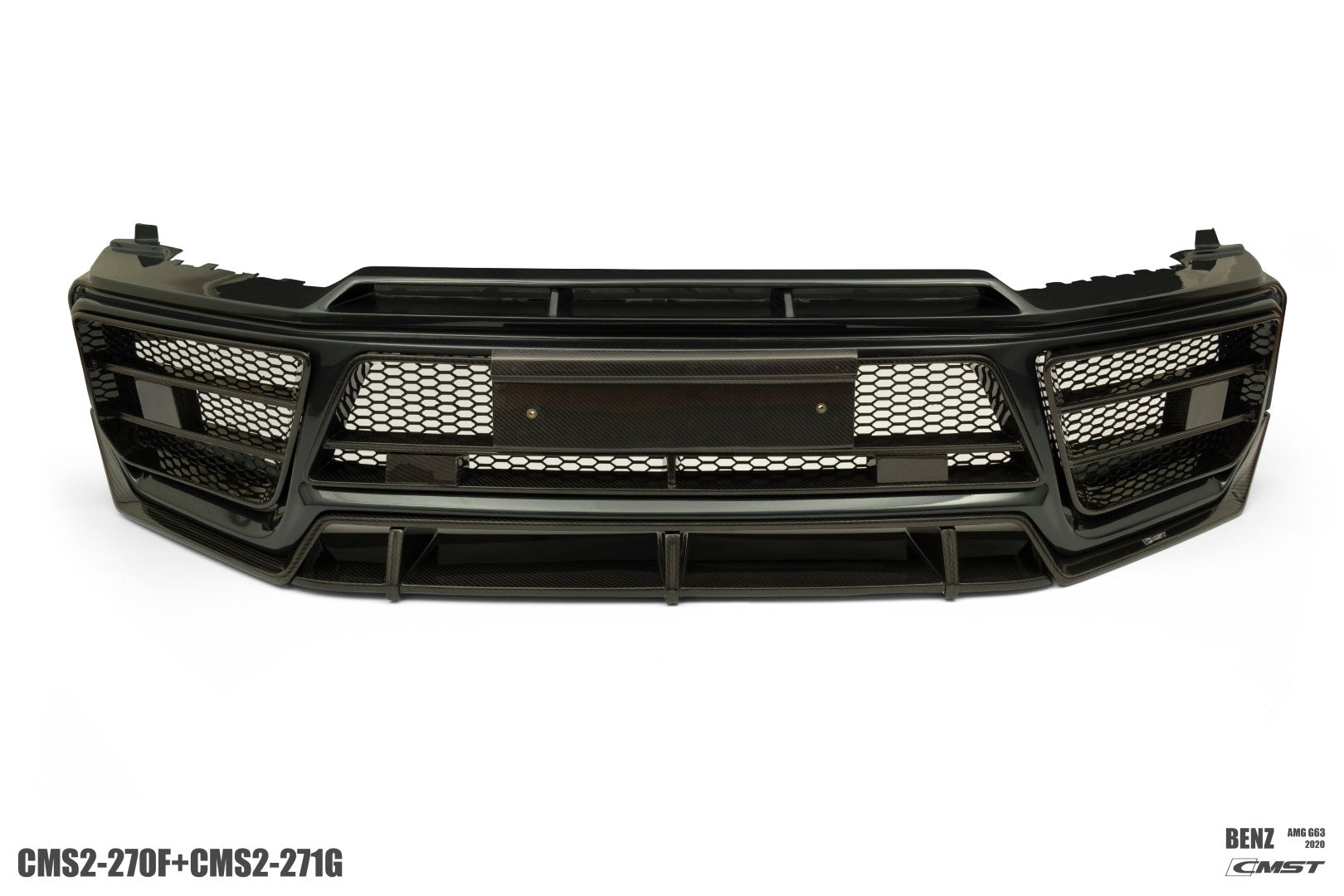 CMST Tuning Partial Carbon Fiber Front Bumper & Splitter for Mercedes Benz G63 G550 G500 W464