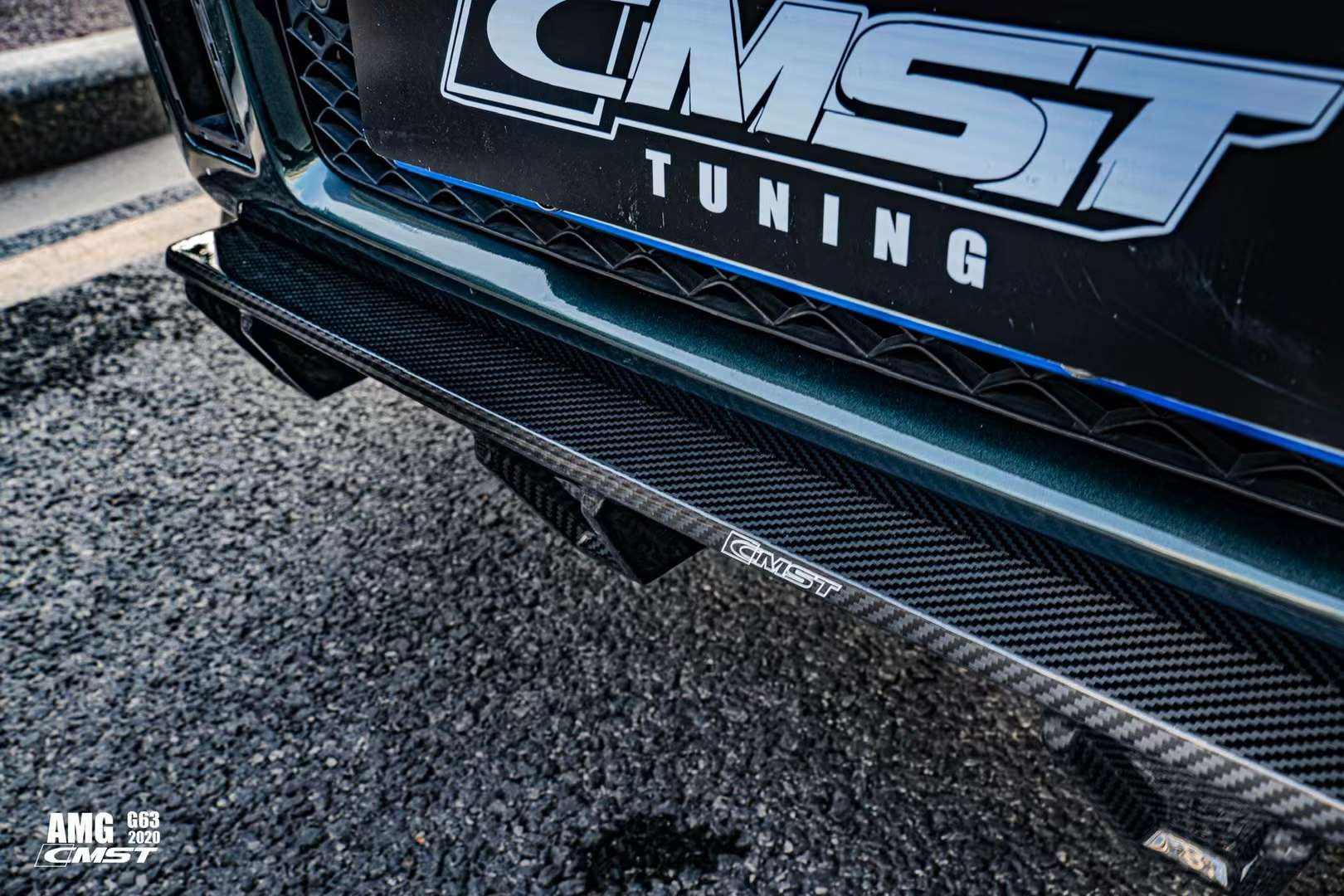 CMST Tuning Pre-preg Carbon Fiber Front Lip Splitter for Mercedes Benz G63 W464 2019-2022-10