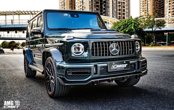 CMST Tuning Pre-preg Carbon Fiber Front Lip Splitter for Mercedes Benz G63 W464 2019-2022