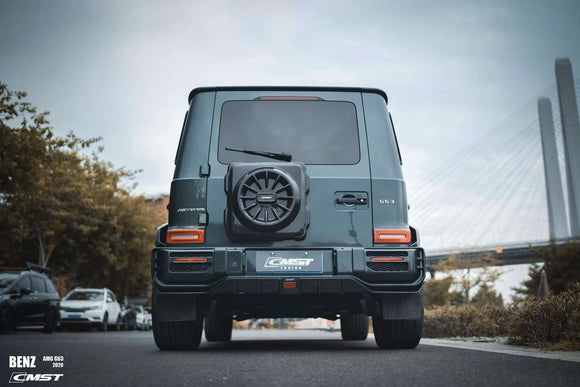 CMST Tuning Pre-preg Carbon Fiber Spare Tire Delete for Mercedes Benz G63 / G550 / G500 W464
