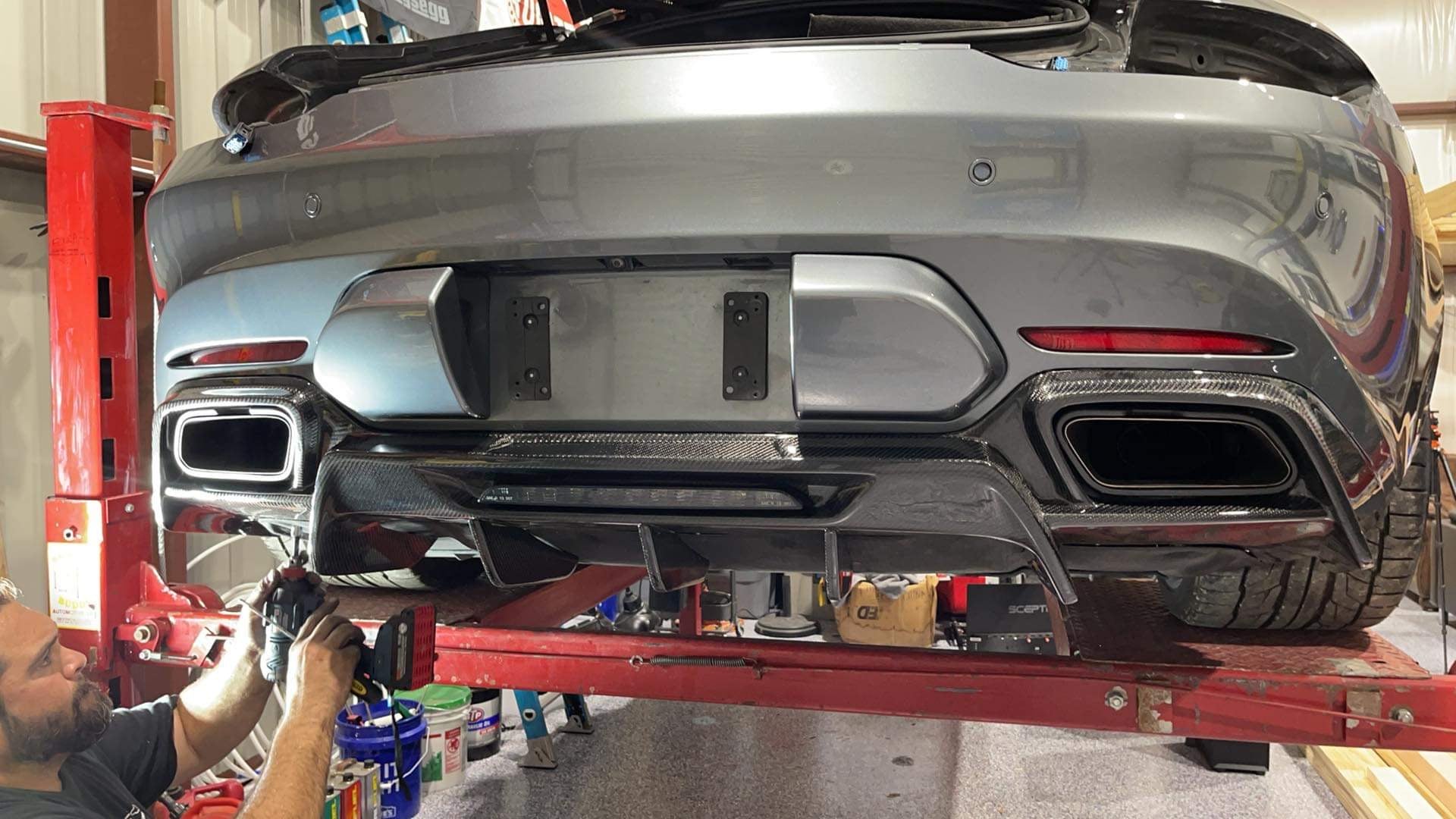 AMG GT/S/C Rear Diffuser | Zefer Performance
