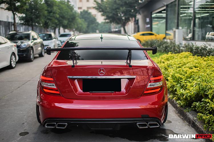 W204 C Class/ C63 AMG Carbon Fiber Trunk Spoiler