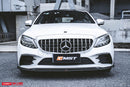 CMST Carbon Fiber Front Lip Splitter for Mercedes Benz C Coupe W205(2019-ON)-3