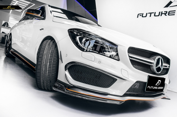Future Design Carbon 2014-2016 C117 CLA-250 CLA-45 Carbon Fiber Front Lip Ver.5