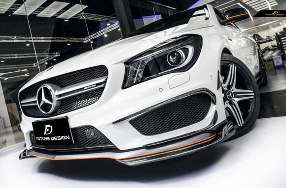 Future Design Carbon 2014-2016 C117 CLA-250 CLA-45 Carbon Fiber Front Lip Ver.5
