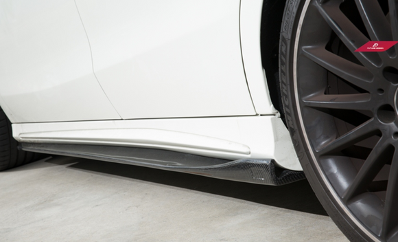 Future Design Carbon 2014-2019 C117 CLA-250 CLA-45 Carbon Fiber Side Skirts Ver.2