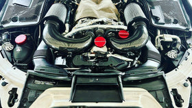 Mercedes Oil Cap Aesthetic Cover- Red - 0