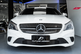 Future Design Carbon 2014-2016 C117 CLA-250 ABS Front Grill Ver.1 - 0