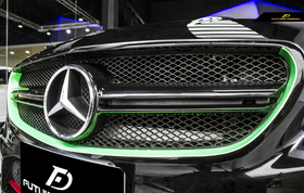 Future Design Carbon 2014-2016 C117 CLA-250 ABS Front Grill Ver.2 - 0