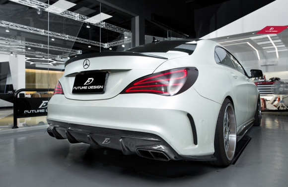 Future Design Carbon AMG Carbon Fiber Rear Spoiler 2014-2019 C117 CLA-250 CLA-45