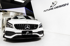 Future Design Carbon 2017-2019 C117 CLA-250 CLA-45 ABS Front Grill Ver.2 - 0