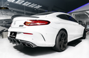 Future Design Carbon 2015-ON Carbon Fiber Rear Spoiler P Style for Mercedes Benz W205 C300 C43 C63 AMG Coupe 2 Door Sedan 4 Door-11