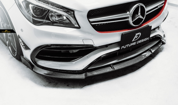 Future Design Carbon 2017-2019 C117 CLA-250 CLA-45 Carbon Fiber Front Lip Ver.1