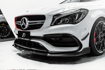Future Design Carbon 2017-2019 C117 CLA-250 CLA-45 Carbon Fiber Front Lip Ver.1