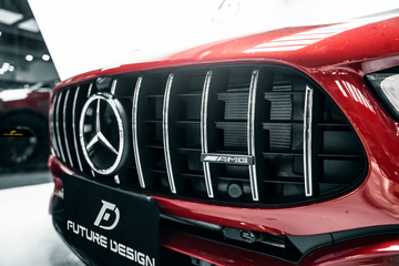 Future Design Carbon ABS Front Grill GT Style For 2020-ON C118 CLA250 CLA35