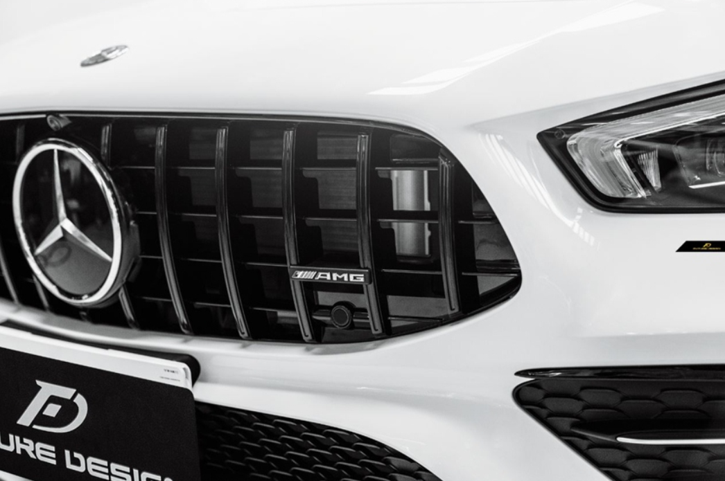 Future Design Carbon ABS Front Grill GT Style 2020-ON C118  CLA250 CLA35-2
