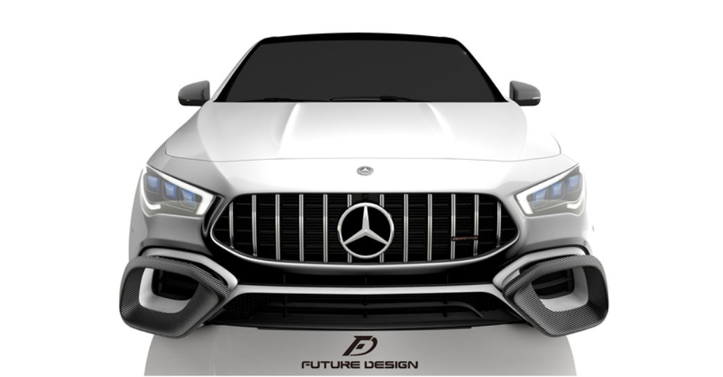 Future Design Carbon Fiber Front Bumper Surround For CLA C118 CLA45 2020-ON