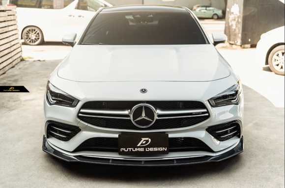 Future Design FD GT Carbon Carbon Fiber Front Lip 2020-ON C118 CLA250 CLA35