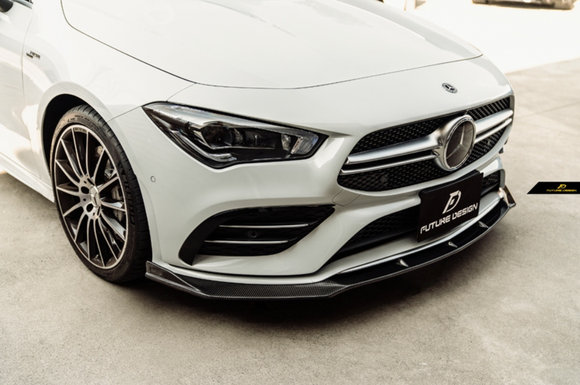 Future Design FD GT Carbon Carbon Fiber Front Lip 2020-ON C118 CLA250 CLA35