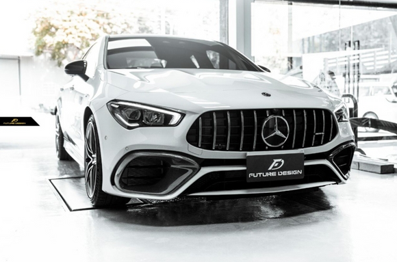 Future Design Carbon Fiber Front Bumper Surround For CLA C118 CLA45 2020-ON