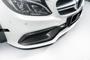 Future Design Carbon Carbon Fiber OEM Style Front Bumper Trim Lower Grill Surround for W205 C63 C63S AMG Sedan Coupe 2015-2020-8