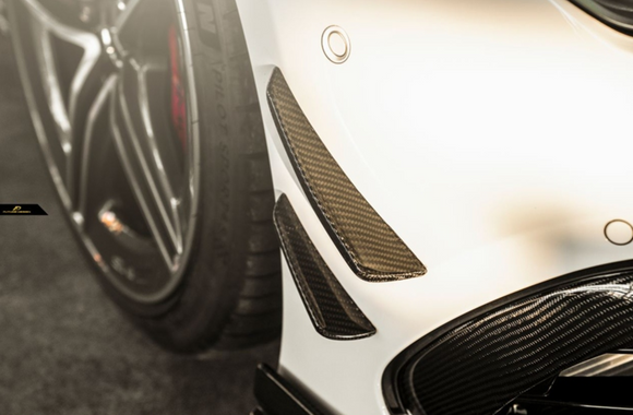 Future Design Carbon Fiber Front Canards For CLA C118 CLA45 CLA35 CLA250 2020-ON