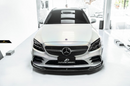 Future Design Carbon Carbon Fiber Front Lip FD GT for W205 C300 2019-ON 2 Door Coupe 4 Door Sedan-7