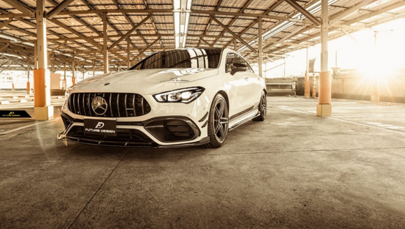 Future Design FD GT Carbon Fiber Front Lip For CLA C118 CLA45 2020-ON