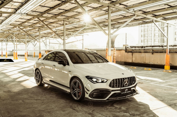 Future Design FD GT Carbon Fiber Front Lip For CLA C118 CLA45 2020-ON