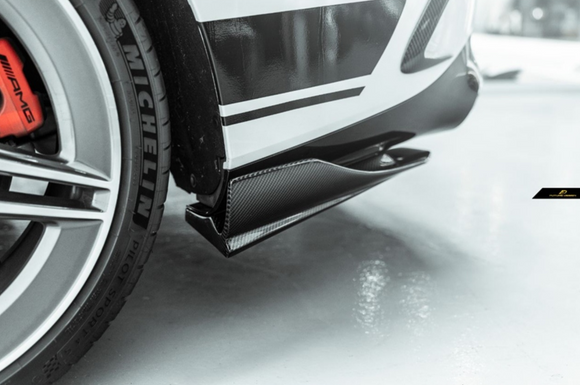 Future Design FD GT Carbon Fiber Rear Canards For CLA C118 CLA45 CLA35 CLA250 2020-ON