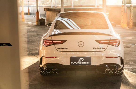 Future Design FD Carbon Fiber Rear Lower Diffuser For CLA C118 CLA45 2020-ON