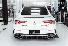 Future Design Carbon FD GTS Carbon Fiber Rear Spoiler For 2020-ON C118 CLA45 CLA35 CLA250 - 0