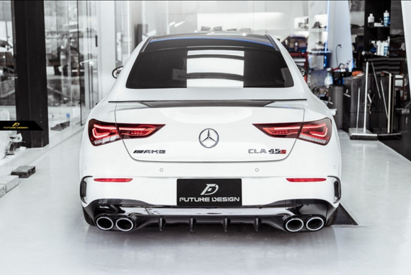 Future Design Carbon FD GTS Carbon Fiber Rear Spoiler For 2020-ON C118 CLA45 CLA35 CLA250