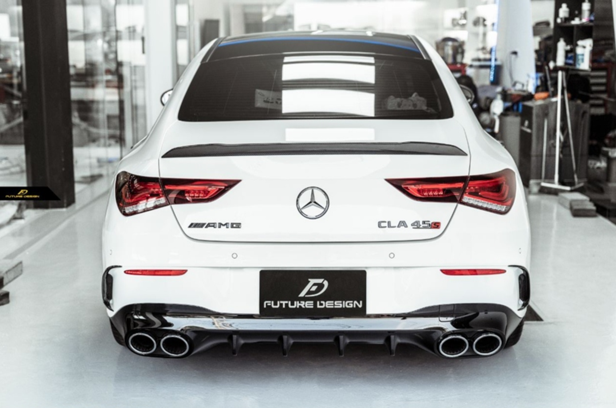 Future Design Carbon ED1 Carbon Fiber Rear Spoiler For 2020-ON C118 CLA45 CLA35 CLA250