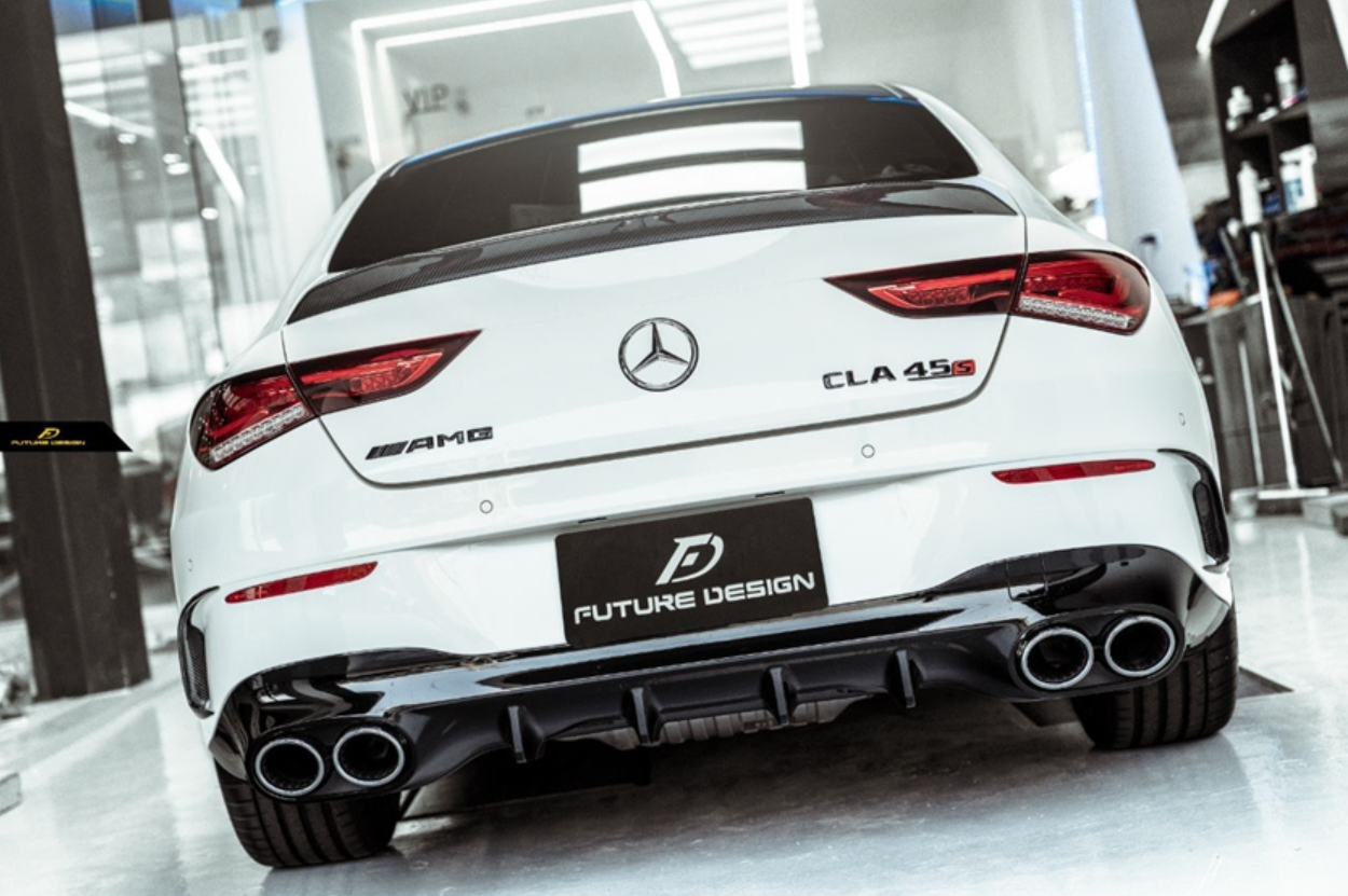 Future Design Carbon ED1 Carbon Fiber Rear Spoiler For 2020-ON C118 CLA45 CLA35 CLA250