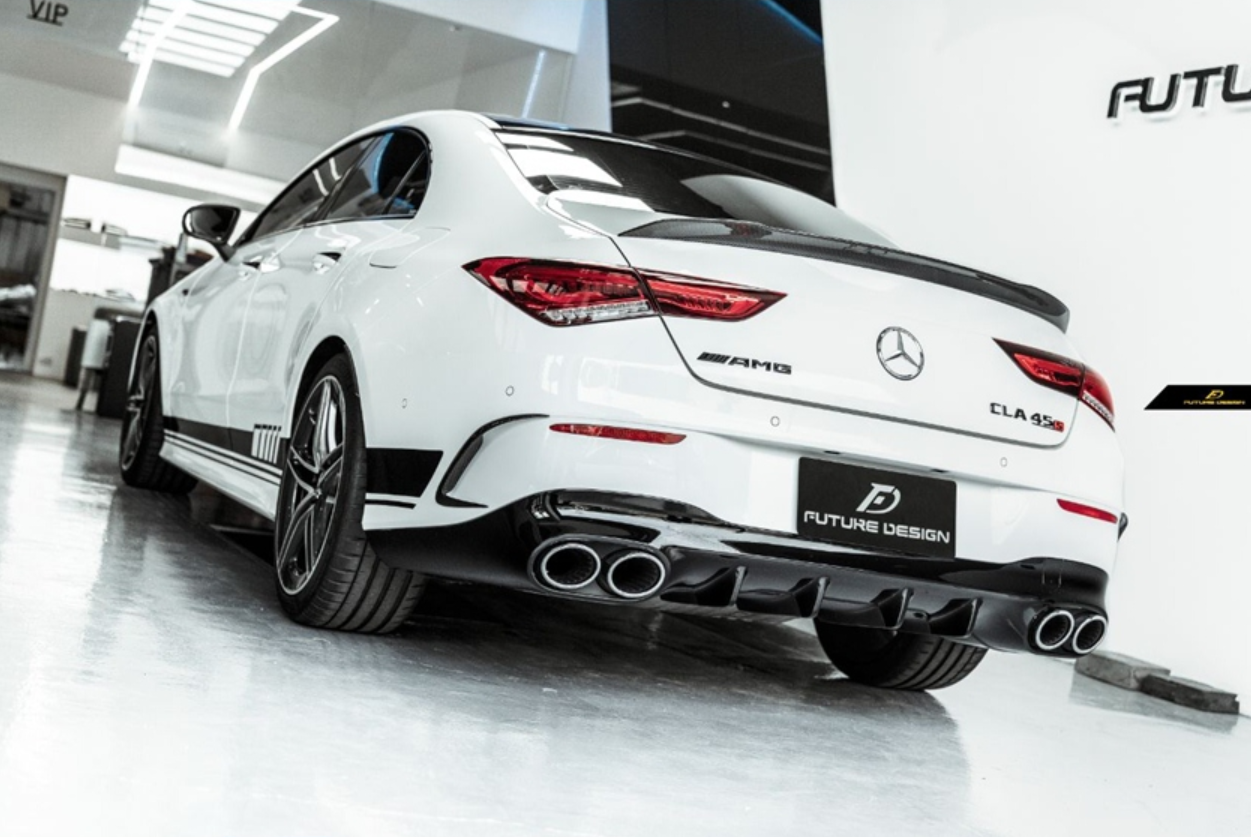 Future Design Carbon ED1 Carbon Fiber Rear Spoiler For 2020-ON C118 CLA45 CLA35 CLA250