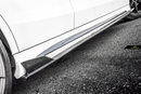 Future Design Carbon Fiber Side Skirts GT Style for Mercedes Benz W205 2015-ON C300 C43 C63 AMG Coupe 2 Door Sedan 4 Door-8