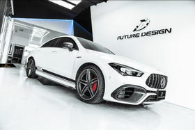 Future Design Carbon FD GT Carbon Fiber Side Skirts for 2020-ON C118 CLA45 CLA35 CLA250 - 0