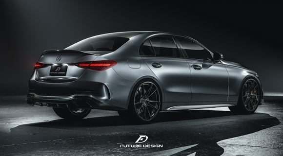 Future Design Carbon Fiber FD REAR SPOILER for W206 C300 Sedan 2021-ON