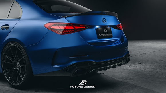 Future Design Carbon Fiber FD REAR SPOILER for W206 C300 Sedan 2021-ON